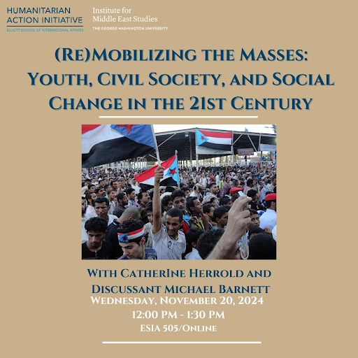 (Re)Mobilizing the Masses: Youth, Civil Society, and Social Change in the 21st Century