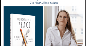 The Frontlines of Peace by Séverine Autesserre Book Poster