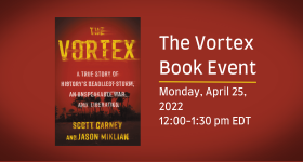 The Vortex Book event poster